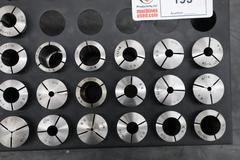5C Collets in Huot Collet Rack