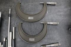 Lufkin Micrometers: 2-3", 3-4", 4-5", 5-6" and Many Large Micrometer Standards