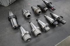 CT40 Taper Tool Holders: (10) End Mill Holders