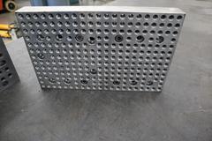 (2) Angle Plates: 12" x 15"H and 16" x 10" High, Drilled and Tapped