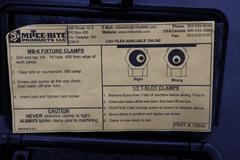 Mitee-Bite 1/2" Tee-Slot Clamp Set with Case