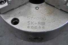 Strong SK8 8" 3-Jaw Chuck, 2" Hole