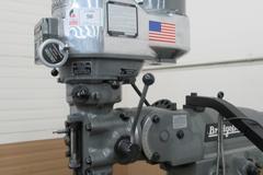 Bridgeport Series I-2HP Vertical Knee Mill, Sony Millman 2-Axis DRO, 9"x 48" Table, X-Axis Power Feed, Power Quill Feed, Chrome Ways