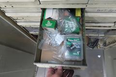 Cabinet 2 Door (2) with Contents