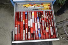 Lista HD Tool Cabinet - 11 Drawer - LOADED with Cutting Tools - A LOT OF CARBIDE