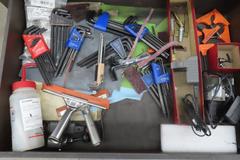 Kennedy 7 Drawer Tool Cabinet w Side Wing AND Contents
