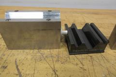 Precision Ground Setup Blocks & Gauges, 1-2-3 Blocks, Magnetic & Standard V Block, Sine Bar 6"x3", 1" Gauge Ring Set