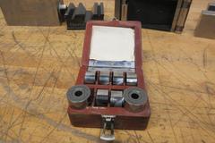 Precision Ground Setup Blocks & Gauges, 1-2-3 Blocks, Magnetic & Standard V Block, Sine Bar 6"x3", 1" Gauge Ring Set