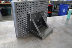 Angle Plate 24" x 16" High Drilled and Tapped on 1" Centers
