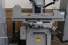 Okamoto Linear 618 Hand Feed Surface Grinder, 6" x 18", Heidenhain 2-Axis DRO, EM Chuck, Coolant