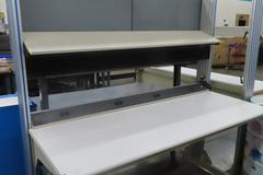 Adjustable Work Bench w Power Strip