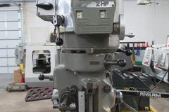 Bridgeport Series I-2HP Vertical Knee Mill, 2-Axis DRO, 9" x 48" Table, Power Table Feed