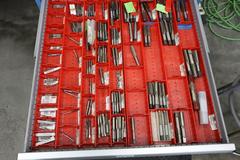 Lista HD Tool Cabinet - 11 Drawer - LOADED with Cutting Tools - A LOT OF CARBIDE