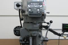 Bridgeport Series I-2HP Vertical Knee Mill, Sony Millman 2-Axis DRO, 9"x 48" Table, X-Axis Power Feed, Power Quill Feed, Chrome Ways