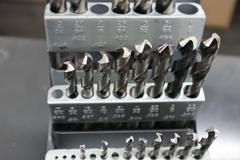 Huot Drill Index, Fractional: 1/16" - 1/2" in 1/64"