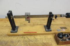 Proto-Chapman #6002 Calibrator Balance Beam Scale, Capacity 160 Inch Ounces, with Standard Weight Set