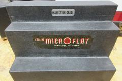 Collins Micro-Flat, Inspection Grade Granite Step Block with Protective Case 12" x 6" x 9"