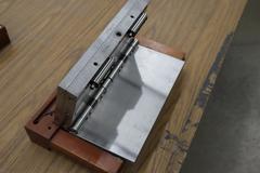 Hermann Schmidt 6" x 12' Magnetic Sine Chuck, Single Tilt, Fine Pole