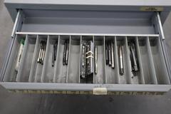 Huot Drill Index, Metric Taps - 3 Drawer