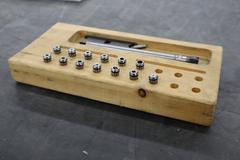 Rego Fix ER11 Flex Collets, 1/2" Shank Collet Holder, Divider Rack, Wrench