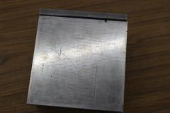 Hermann Schmidt 6" x 6" Magnetic Sine Chuck, Single Tilt, Fine Pole