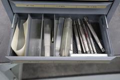 Huto Drill Index, Pipe Taps - 3 Drawer