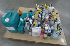 Assorted Cleaning Supplies and Spray Bottles, Spindle Lube And MORE!