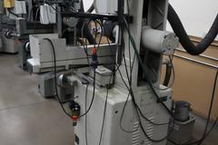 Okamoto Linear 6.18 Hand Feed Surface Grinder, 6"x18", Heidenhain 2-Axis DRO, EM Chuck, Vac-U-Guard, Coolant
