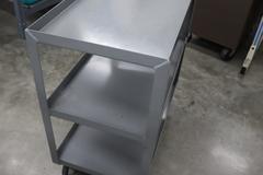 Uline Metal Tool Cart, 3 Shelves