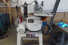 Jet Model JWBS-140S Vertical Band Saw w Titling Table on Portable Base