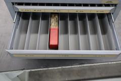 Huto Drill Index, Pipe Taps - 3 Drawer