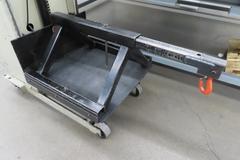 Regal Model RBP66 Electric Lift Table, 1000 LB CAP W Shop Made Hook Hoist