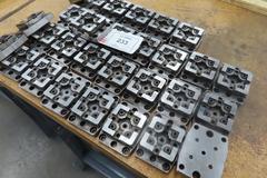  System 3R Macro Pallet / Electrode Holder w Shop Made Top Plates