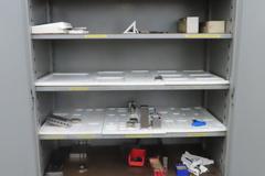 Lyon 2-Door Metal Cabinet w Contents