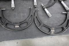 Sterret Micrometers: 5-7", 7-8", 8-9", 9-10", 10-11", 11-12"