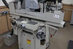 Okamoto Linear 6.18 Hand Feed Surface Grinder, 6"x18", Heidenhain 2-Axis DRO, EM Chuck, Vac-U-Guard, Coolant
