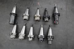 CT40 Taper Tool Holders: (10) End Mill Holders