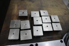 Tecnomagnete Electronic Magnetic Workholding Chuck with Control and Magnetic Blocks, 14" x 16" Base