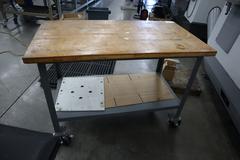 Portable Work Bench on Heavy Duty Casters