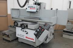 Okamoto ACC 12.24DX 3-Axis Hydraulic Surface Grinder with Incremental Down Feed, Heidenhain DRO for Cross Feed, 12"x24" Chuck, Coolant System with Paper Filtration