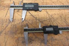 Mitutoyo (2pcs) ABSOLUTE Digimatic, (1) 6" Digital Caliper and (1) 12" Digital Caliper