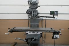 Bridgeport Series I-2HP Vertical Knee Mill, Sony Millman 2-Axis DRO, 9"x 48" Table, X-Axis Power Feed, Power Quill Feed, Chrome Ways