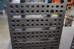 (2) Angle Plates: 12" x 15"H and 16" x 10" High, Drilled and Tapped