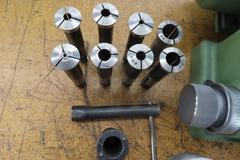 Deckel SO Single Lip Tool & Cuter Grinder with Assorted R8 Collets
