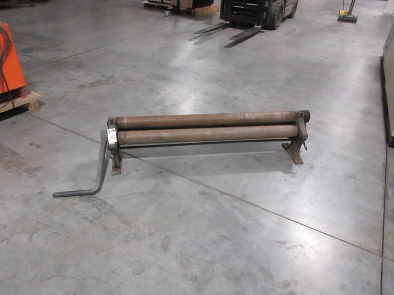 Manual Slip Roll, 48" Rollers (3) 3.25" Diameter