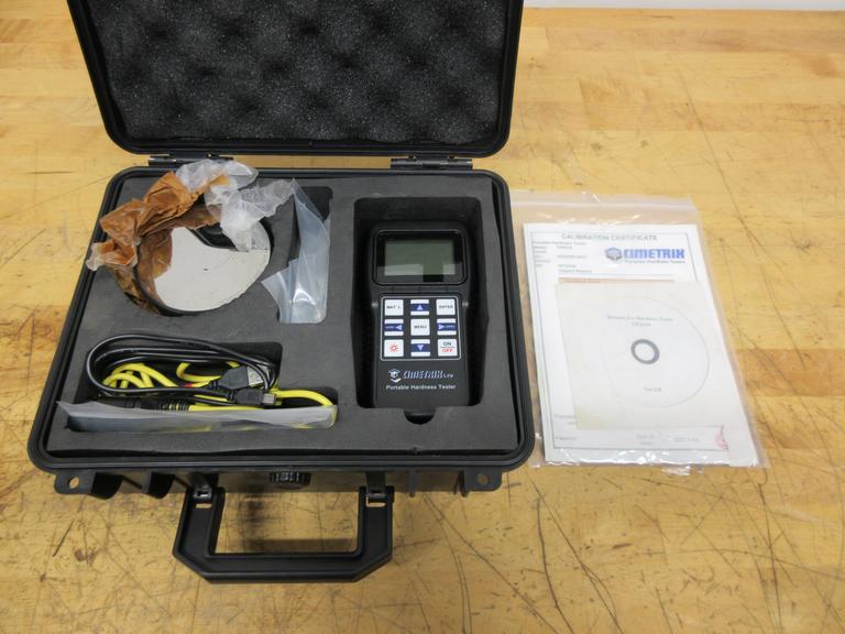 Cimetrix Electronic Portable Hardness Tester in Carrying Case