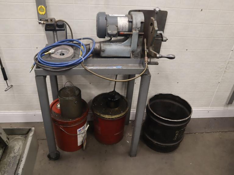 Unittool Model PDS-870 Punch & Die Sharpener on Stand with Li'l Mister
