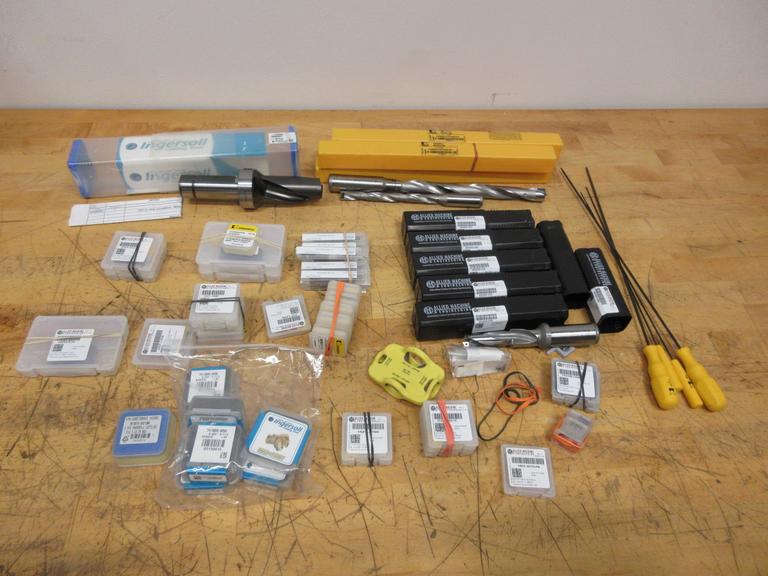 Allied, Kennametal, Ingersoll Indexable Drill Bodies & Assorted Drill Inserts (Demo/NEW)