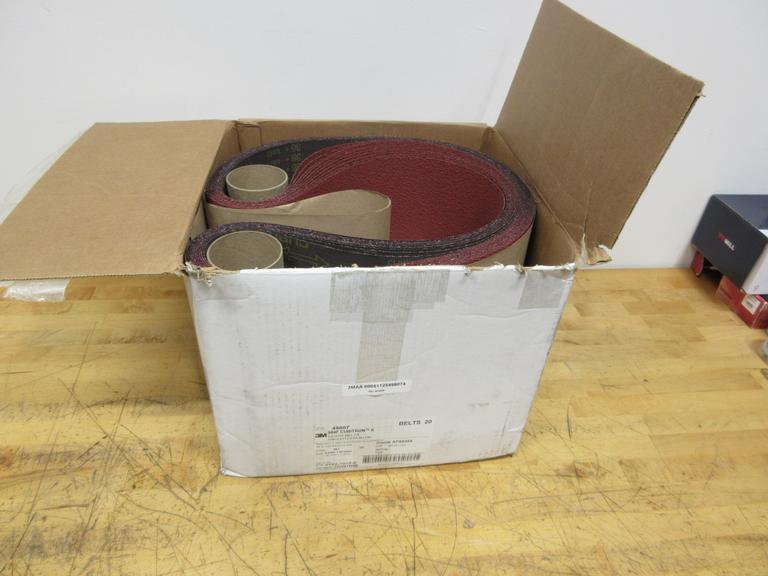 3M 7010514608 Cubitron II Sanding Belt 6" x 90" 36+ Grit (20 Belts) *NEW*