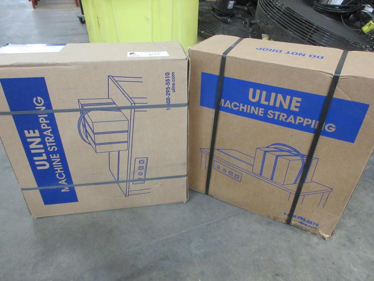 Uline Plastic Strapping S-5692, 2 Full Boxes